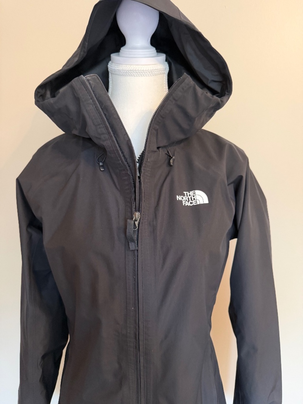 North Face Rain Jacket, Black